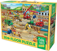 Load image into Gallery viewer, Cobble Hill 35-Piece Floor Puzzle: Construction Zone