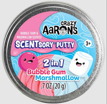 Load image into Gallery viewer, Crazy Aaron's SCENTsory Putty MashUp, Bubble Gum - Marshmallow