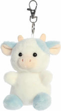 Load image into Gallery viewer, Aurora Adorable Palm Pals Plush - Skyla Blueberry Cow Clip-On