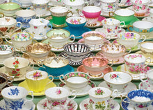 Load image into Gallery viewer, Cobble Hill 1000 Piece Jigsaw Puzzle - Teacups (Poster Included)