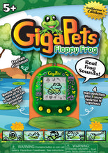 Load image into Gallery viewer, GigaPets Interactive Digital Pet - Floppy Frog Collector's Edition