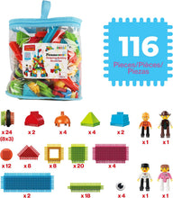 Load image into Gallery viewer, Picasso Tiles - Hedgehog 3-D Building Blocks: 116 Piece Set
