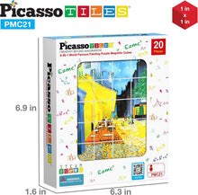 Load image into Gallery viewer, Product PicassoTiles - Magnetic Cube Puzzle: Famous Paintings with Photo Frame