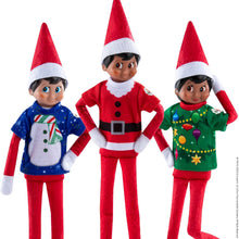 Load image into Gallery viewer, The Elf on the Shelf Claus Couture T-Shirt Set: 6 T-Shirts for Scout Elves (Scout Elf not included)