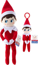 Load image into Gallery viewer, The Elf on the Shelf - Plushee Pal Snuggler and Classic Clip-On Plush: Boy, Light Tone