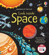 Load image into Gallery viewer, Usborne Lift-The-Flap Look Inside: SPACE