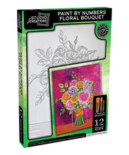 Load image into Gallery viewer, Paint by Numbers Art Kit - Floral Vase