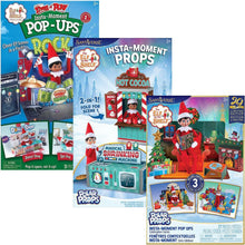Load image into Gallery viewer, The Elf on The Shelf Insta-Moment Props Bundle of 3: Polar Props 20th Anniversary, Polar Props Pop-Ups, and Insta-Moments Series 2