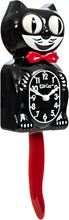 Load image into Gallery viewer, Kit-Cat® Klock, Limited Edition, Crimson Royale, Black/Red Bow Tie &amp; Tail, 15.5"