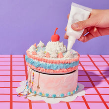Load image into Gallery viewer, Bright Stripes - Decorate-a-Cake Jewelry Box
