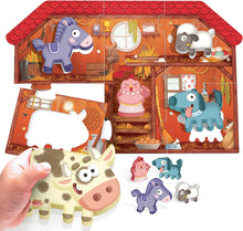 Load image into Gallery viewer, HEADU Montessori First Puzzle The Farm