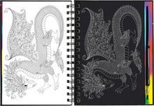 Load image into Gallery viewer, Scratch and Sketch - Extreme! Dragons: An Art Activity Book