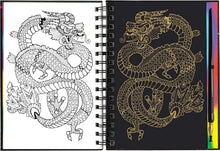 Load image into Gallery viewer, Scratch and Sketch - Extreme! Dragons: An Art Activity Book