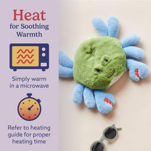 Load image into Gallery viewer, Warmies Microwavable &amp; Weighted Plush - Blue Crab, Large