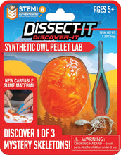Load image into Gallery viewer, Dissect-It Discover-It Synthetic Owl Pellet Lab