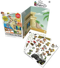 Load image into Gallery viewer, Colorforms Travel Day Set: Bluey, Toy Story, and Paw Patrol with Exclusive Drawstring Bag
