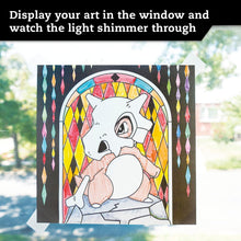 Load image into Gallery viewer, Klutz Pokémon Stained Glass Art Craft Kit