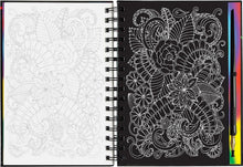 Load image into Gallery viewer, Scratch and Sketch - Extreme! Flowers: An Art Activity Book