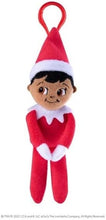 Load image into Gallery viewer, The Elf on the Shelf Boy Dark Tone 12" Plushee Pal and 4" Matching Clip On