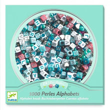 Load image into Gallery viewer, Djeco Alphabet Letter Beads Silver