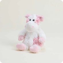 Load image into Gallery viewer, Warmies Microwavable &amp; Weighted Plush - Strawberry Cow, Small