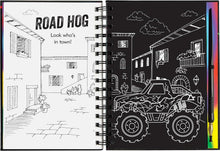 Load image into Gallery viewer, Scratch and Sketch - Extreme! Monster Trucks: An Art Activity Book
