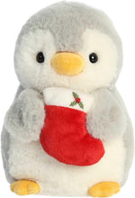 Load image into Gallery viewer, Aurora Pompom Penguins Holiday Set of 3: Stocking, Tree, and Latte