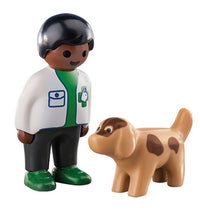 Load image into Gallery viewer, Playmobil Vet with Dog Set 70407