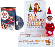 Load image into Gallery viewer, The Elf on the Shelf: A Christmas Tradition (Scout Elf Boy, Dark-Tone) &amp; An Elf's Story DVD