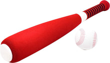 Load image into Gallery viewer, Foam Baseball Bat and Ball - Soft Tee Ball Set for Kids