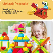 Load image into Gallery viewer, Picasso Tiles - Hedgehog 3-D Building Blocks: 112 Piece Set