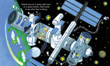 Load image into Gallery viewer, Usborne Peek Inside Touch-and-Feel Board Book: SPACE