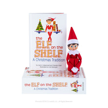 Load image into Gallery viewer, The Elf on the Shelf: A Christmas Tradition (Blue-eyed Girl Scout Elf)