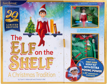 Load image into Gallery viewer, The Elf on the Shelf: 20th Anniversary Limited Edition Box Set - Posable Boy Scout Elf, Storybook, Pajamas &amp; Ornament