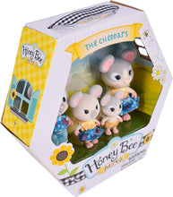 Load image into Gallery viewer, Honey Bee Acres Cheddars Mouse Family, 4 Mini Figures