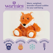 Load image into Gallery viewer, Warmies Microwavable &amp; Weighted Plush - Fox, Small