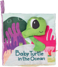 Load image into Gallery viewer, The Manhattan Toy Company - What's Outside Sea-Themed Soft Baby Activity Book with Rattle
