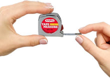 Load image into Gallery viewer, Schylling Mini Tape Measure Keychain with Carabiner - Working 3 Foot Pocket Tape Meaure