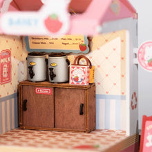 Load image into Gallery viewer, Rolife - DIY Miniature House Kit: Strawberry Milk House