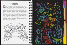 Load image into Gallery viewer, Scratch and Sketch - At the Aquarium: An Art Activity Book
