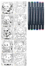 Load image into Gallery viewer, Sycomore - Artissimo Layout and Markers: Kawaii Animals Set