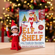 Load image into Gallery viewer, The Elf on the Shelf: Una Tradición Navideña with Posing Power (Blue Eyed Girl, Spanish)