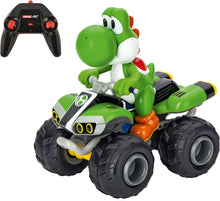 Load image into Gallery viewer, Carrera Radio Remote Control Toy Car Vehicle - Nintendo 2.46Hz Mario Kart: Yoshi Quad