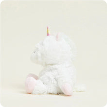 Load image into Gallery viewer, Warmies Microwavable &amp; Weighted Plush - White Unicorn, Small