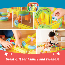 Load image into Gallery viewer, Rail Cube Magnetice Monorail Starter Block Set