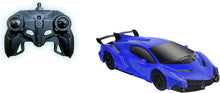 Load image into Gallery viewer, Turbo Twister 2 in 1 Blue Morpher RC Car That transforms into a Robot