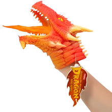 Load image into Gallery viewer, Schylling - Fire Breathing Dragon Hand Puppet, 1 Count