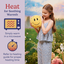 Load image into Gallery viewer, Warmies Microwavable &amp; Weighted Plush - Smiley Face, Large