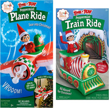 Load image into Gallery viewer, The Elf on the Shelf Scout Elves at Play Set: Peppermint Train Ride and Peppermint Plane Ride