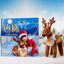 Load image into Gallery viewer, The Elf on the Shelf Reindeer Activity Set: A Reindeer Tradition, 4" Reindeer Clip-On, and Santa's Activity Book
